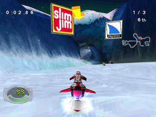 Jet Moto 3 screenshot 3 for Playstation